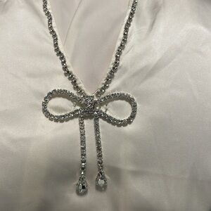 Express Dressy Cream Colored L/S Top, NWT